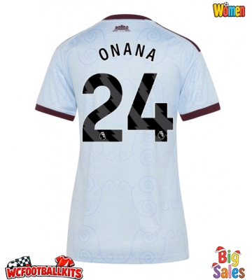 Aston Villa Amadou Onana #24 Replica Third Stadium Shirt for Women 2026-27 Short Sleeve